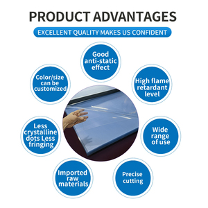 Usine En Gros Bleu Teinte <span class=keywords><strong>Pvc</strong></span> Rouleau <span class=keywords><strong>150</strong></span> 250 350 Micron Transparent En Plastique Clair <span class=keywords><strong>Pvc</strong></span> Feuille Thermoformage Film - Product Image 3