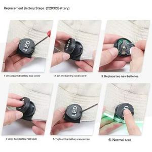 Bán buôn phụ nữ người đàn ông LED Light up Đảng nhiều màu Flash lễ hội tỏa sáng rộng vành cá ngư dân xô Hat Cap - Product Image 3