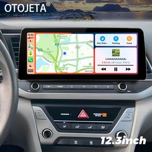 Reproductor de Video para Auto con Pantalla IPS de 12.3 Pulgadas, Android 13, Radio Estéreo 2Din para Hyundai Elantra 2016 2017, GPS, Multimedia, Carplay, Unidad Principal - Product Image 1
