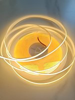 Bandes lumineuses à LED à luminosité réglable respectueuses de l'environnement USB série haut de gamme DC24V-COB-480D-8MM-3000K-IP20-Ra95