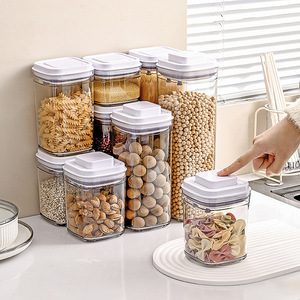 Boîte de conservation alimentaire hermétique avec couvercle à clipser, en PET, pour cuisine, anti-humidité - Product Image 3