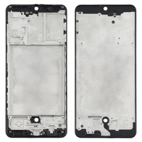 Silikon baru penutup belakang bingkai tengah LCD Bezel Panel pelat Chassis untuk Samsung Galaxy A31 A32 A72 4G 5G telepon bingkai Tengah