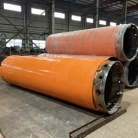 FAE Tige de forage rotative pour fondations, tube de protection pour pieux, tube de forage pour argile, tarière de forage, dents de tarière pour travaux de construction, pièces de rechange