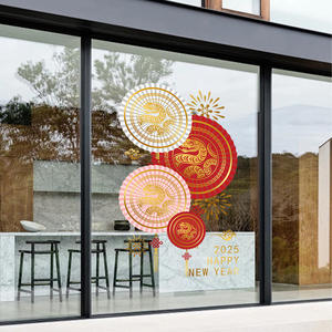 Film coloré personnalisé imprimé UV pour fenêtres de bureau Autocollant décoratif en verre pour <span class=keywords><strong>cloison</strong></span> commerciale et vitrine de magasin - Product Image 5