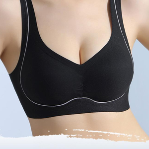 บราไร้โครงแบบไร้ตะเข็บ ยกกระชับทรงสวย ปรับระดับได้ ป้องกันการหย่อนคล้อย ผลิตจากยางลาเท็กซ์ - Product Image 6