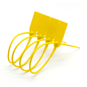 Sceau en plastique personnalisé <span class=keywords><strong>Yuston</strong></span> YTPS103 avec insert métallique 406 mm, pour porte de camion, anti-effraction - Product Image 5