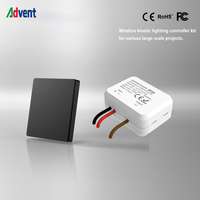 Interruptor de Pared Inalámbrico Inteligente OEM ODM de 1 Canal 86, 110V/220V, para Proyectos de Renovación de Hoteles, Oficinas y Escuelas