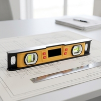 EOUTIL Niveau numérique magnétique avec écran LCD de 11 pouces, construction en alliage d'aluminium, précision de 0,1 degré