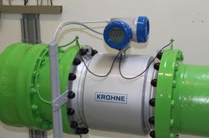 เครื่องวัดอัตราการไหลแบบดิจิตอลอัจฉริยะ OEM KROHNE รุ่น OPTIFLUX 2300 ราคาสำหรับการใช้งานกับน้ำและน้ำเสีย - Product Image 1