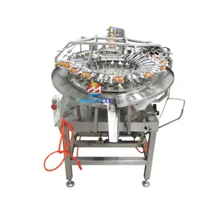 Machine de craquage de coquilles d'oeufs liquides d'oeufs entiers à vitesse rapide et à haute efficacité
