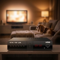 Récepteur TV numérique TNT T2 HD 2026 avec décodeur DVB-T2 et antenne pour la Colombie et le Panama, 1080p