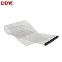 HD Ultra ince görünmez şeffaf Film Windows cam Video duvar P6 P8 P10 esnek Led perakende mağaza için şeffaf Film ekran