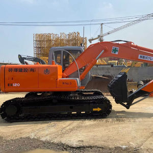 รถขุดมือสอง HITACHI EX120-5 ขนาด 12 ตัน จากเซี่ยงไฮ้ รถขุดไฮดรอลิกแบบตีนตะขาบ พร้อมใช้งาน 100% ใช้งานง่าย - Product Image 1