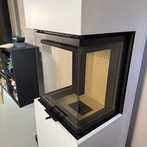 Cheminée à <span class=keywords><strong>bois</strong></span> en acier de qualité supérieure, bonne étanchéité, faible perte de chaleur, style élégant, décoration intérieure haut de gamme - Product Image 4
