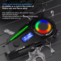 Helm Motor K19 dengan Headset Nirkabel, Kamera, Radio FM & Layar LCD