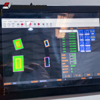 Robot de pulvérisation de peinture automatique avec scanner 3D, pompe et moteur pour tables de chevet et pièces ultra longues