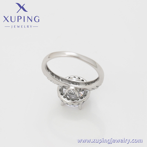 A00916125 xuping ジュエリー ファッション エレガント 高級 プラチナメッキ ロマンチック 婚約指輪 女性用 - Product Image 4