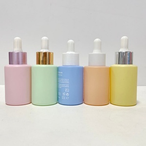 Luxury Colorful Glass Dropper <b>Bottle</b> 30ml 50ml Essential Oil Serum Glass <b>Bottle</b> Empty Cylinder Glass Dropper <b>Bottle</b> With <b>Box</b> - Product Image 4