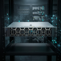 Serveur Rackable 2U PowerEdge R760 en Stock, Équipé d'une Alimentation 750W, Prenant en Charge 32 DDR5 RDIMMs, Processeur 4410Y 3.4GHz