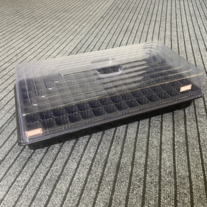 Nhà Sản Xuất Chuyên Nghiệp PVC Rau <span class=keywords><strong>Dome</strong></span> Cây Giống Phát Triển Hạt Giống Khay Nắp - Product Image 1