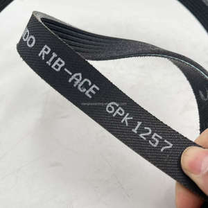 Courroie de moteur automobile de haute qualité en gros, numéro OE 25212-2B720 pour courroie trapézoïdale coréenne, longueur 6PK1257 - Product Image 4