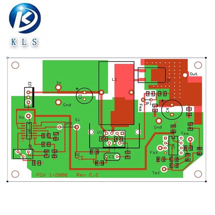 Produsen PCB Berkualitas Tinggi Menyediakan FR4 4 Layer dan Layanan Perakitan STM PCB dengan ROHS