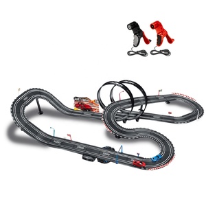 سيارة بفتحة عالية السرعة للأطفال-لعبة مضمار سباق السكك الحديدية وظيفة التحكم اليدوي - Product Image 2