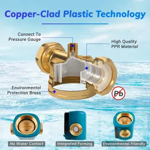 家全体全自動ユニバーサルRO水堆積物プレフィルター清浄機