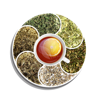 Thé aux herbes naturelles de qualité supérieure personnalisé pour l'équilibre hormonal et le soutien du cycle menstruel