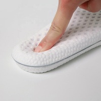 Semelles de confort sportif respirantes pour hommes PU Soft Step Poo Feeling Transpiration Absorbant Arche Semelle épaissie Semelle souple longue
