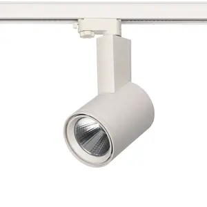 Modern Design Aluminum Alloy Indoor 40W High Lumen LED Rail Commercial Track Light For Home