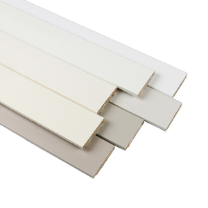 Nhà Máy Giá Dễ Dàng Cài Đặt Trang Trí Không Thấm Nước Hiện Đại Trim Ván Chân Tường Đúc Ván Chân Tường Ván Chân Tường - Product Image 1