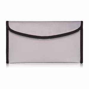 High Quality Fireproof <b>Document</b> <b>Bag</b> Waterproof Money Pouch Home Office School Use Envelope Fireproof <b>Bags</b> - Product Image 1