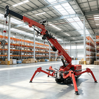 Mini-grue araignée télescopique 1, 2 et 3 tonnes à flèche articulée – Prix usine