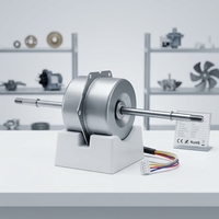 Moteur sans balais monophasé 120V AC pour ventilateur, appareil électroménager, fournisseur OEM Haier Midea, certifié CE RoHS, avec roulement à billes et encapsulation métallique