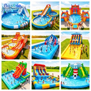 Tobogán Acuático Inflable <span class=keywords><strong>de</strong></span> PVC <span class=keywords><strong>de</strong></span> Alta Calidad, Colorido, para Parque Acuático, Piscina Interior y Exterior, <span class=keywords><strong>Alquiler</strong></span> Comercial para Fiestas - Product Image 6