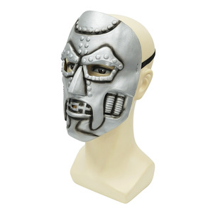 Máscara de Látex del Dr. Doom, Casco del Villano de Los Cuatro Fantásticos, Accesorio de Cosplay Unisex, Material de Emulsión - Product Image 3
