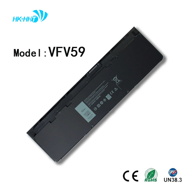 HK-HHT laptop battery For dell Latitude E7250/E7240/E7240 VFV59 4-cell 52Wh Built-In Laptop Battery in Stock