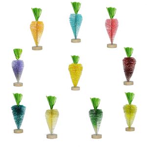 Personality <b>Easter</b> Simulation Mini Monochrome Radish Decorations Artificial Carrot Children's <b>Gifts</b> <b>Easter</b> Party Props - Product Image 5