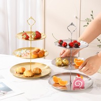 Support à cupcakes en plastique léger, portable et réutilisable pour les mariages, les fêtes et les décorations de thé