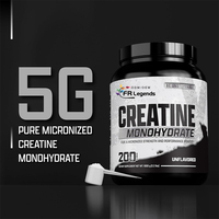 Poudre de créatine monohydrate pure OEM ODM pour boisson, gain musculaire, force, supplément de protéines de créatine