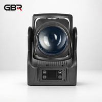 Projecteur LED mobile IP65 extérieur 150W RGBL avec zoom, effet néon Tornado, installation sur treillis pour éclairage de scène événementiel