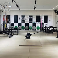 Tablero de Almacenamiento para Herramientas de Ejercicio - Acero de Grado Industrial, Diseño Personalizable, Fácil Instalación para Gimnasios