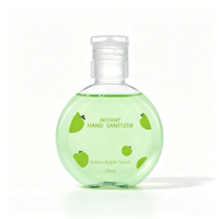 Gel désinfectant pour les mains personnalisable, format voyage, à base d'alcool, 99,99 % germicide, parfum fruité floral, fournisseur en gros