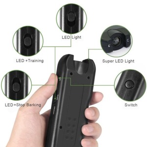 Dispositif <span class=keywords><strong>anti</strong></span>-aboiement ultrasonique multifonctionnel pour chien, en plastique écologique, portable, autonomie de 10 à 20 heures - Product Image 2