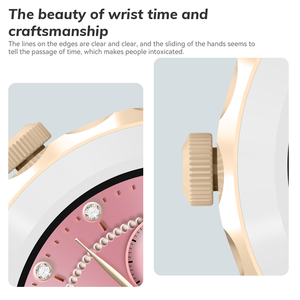 Hw5 Mini Thời Trang Phụ Nữ Thông Minh Đồng Hồ Nhịp Tim Nhiều Thể Thao Chế Độ Tập Thể Dục Tracker Không Thấm Nước Cuộc Gọi Bằng Giọng Nói Smartwatch Cho Phụ Nữ - Product Image 3