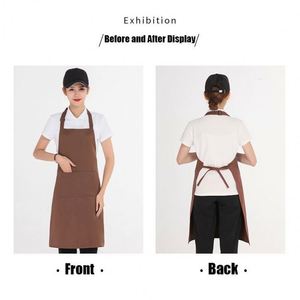 Promotional Waiter Workwear Polyester Waterproof Customizable Cooking <b>Kitchen</b> <b>Apron</b> Unisex With Customized Logo - Product Image 6