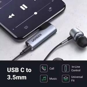 อะแดปเตอ<span class=keywords><strong>ร์</strong></span>เสียง USB C เป็น 3.5 มม. UGREEN แบบมุมฉาก สำหรับ<span class=keywords><strong>หู</strong></span>ฟัง ไมโครโฟน ช่องเสียบ Aux  อะแดปเตอ<span class=keywords><strong>ร์</strong></span> USB C 90 องศา สำหรับ Samsung iPad - Product Image 6