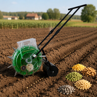 Semoir manuel portable fiable pour maïs, haricots et arachides – Machine à semer les graines en gros