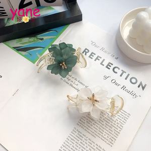 Accesorios de coleta para mujer, flor de gelatina grande, Popular y elegante - Product Image 2